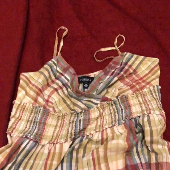 Plaid Sundress Size 12 - Picture 3 of 4